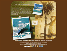 Tablet Screenshot of bluewaterboats.com